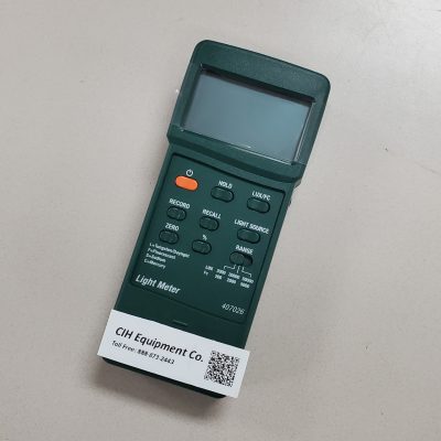 Extech 407026 Light Meter Calibration