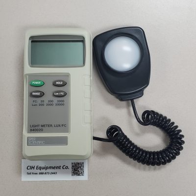 Sper Scientific 840020 Light Meter Calibration