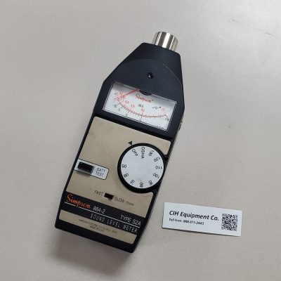 Simpson 884-2 Sound Level Meter Calibration