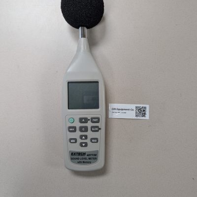 Extech 407738 SLM Calibration