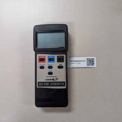 VWR Hot Wire Anemometer Calibration